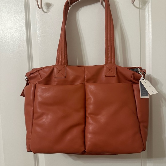 Pixie Mood Large Bubbly Tote Travel Bag in Desert Clay Mauve - Picture 9 of 9